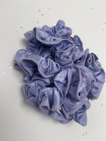Lilac Wet Look - Scrunchie